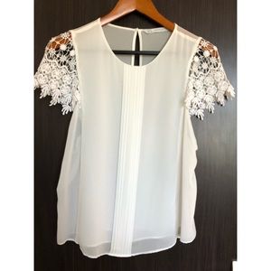 ZARA white top💟